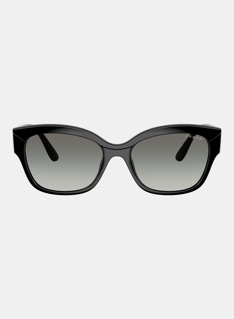 Vogue Full Rim Cat Eye Sunglasses 5638SU, 55, W44, 11 - Image 1